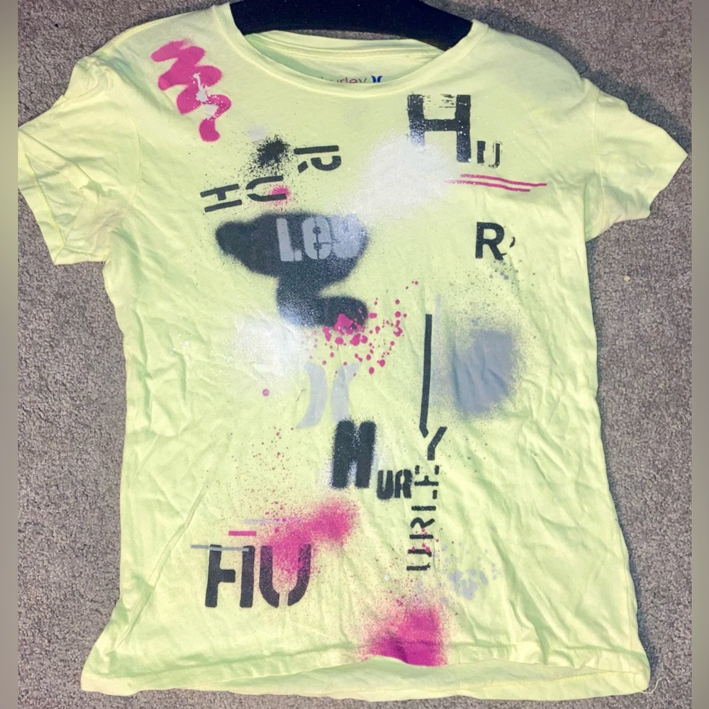 Women's Vintage Hurley Fitted Tee